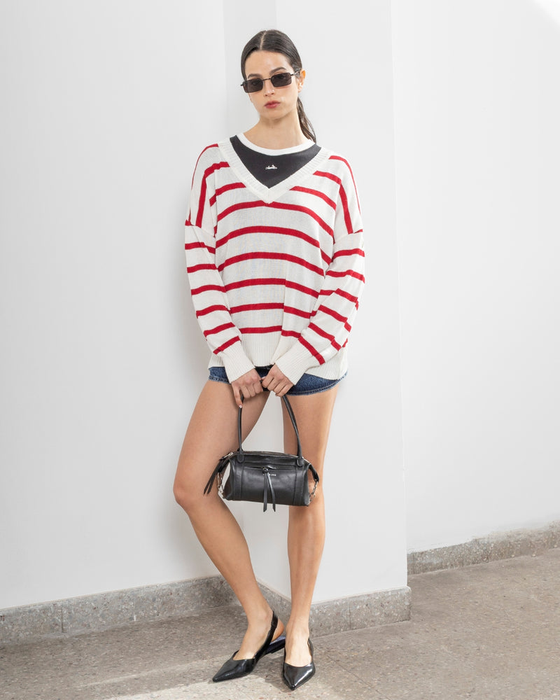 Tejido Viscosa Mafalda Rojo