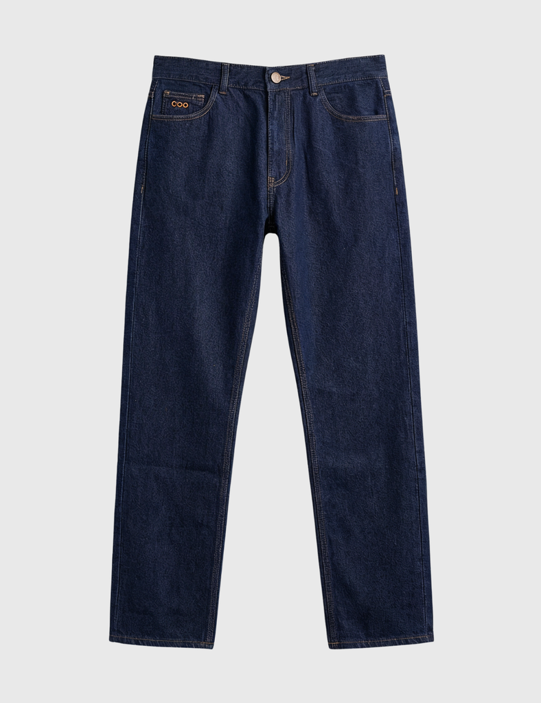 Jeans recto Dante azul indigo