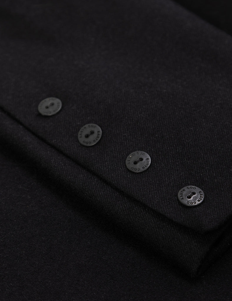 Abrigo sastre Muka negro