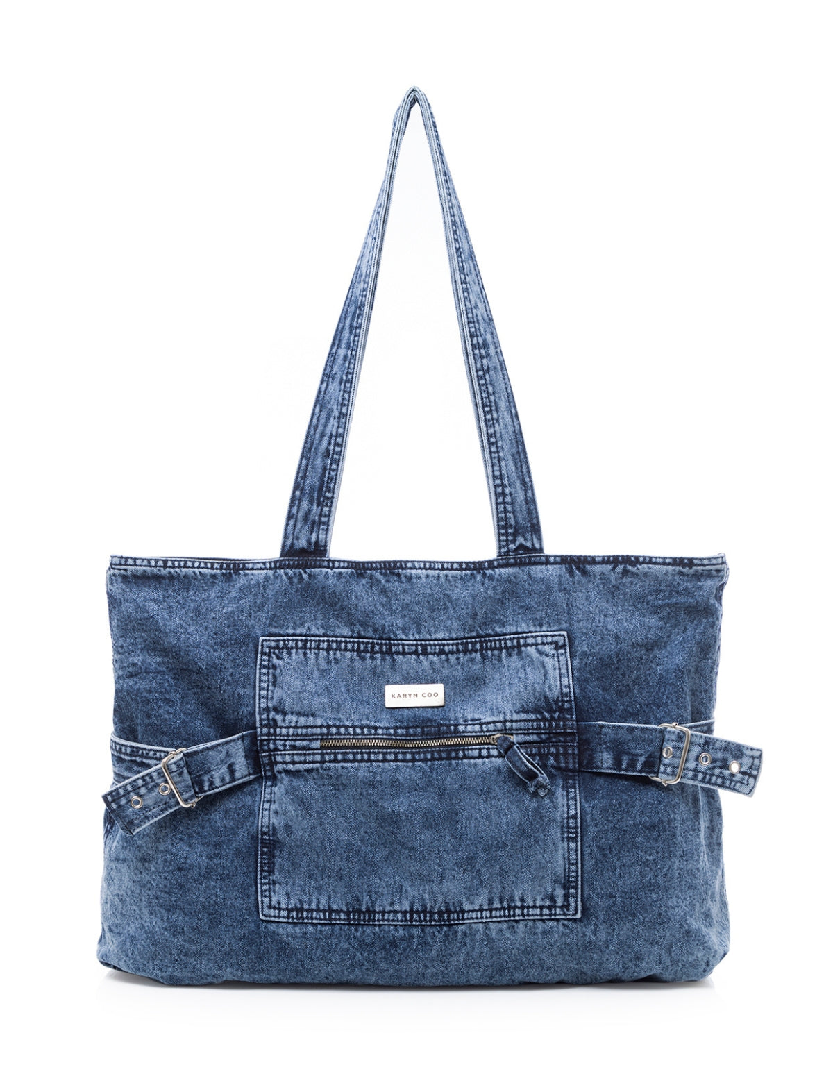 Bolso denim Blondie azul