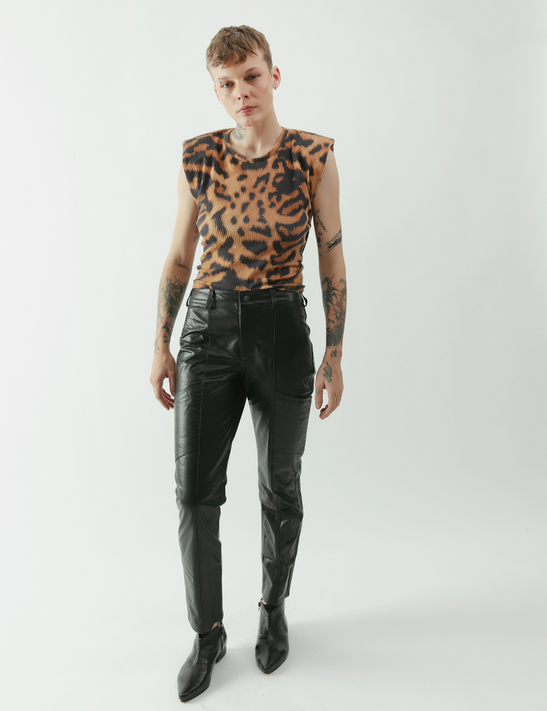 Pantalón cuero Franccesca