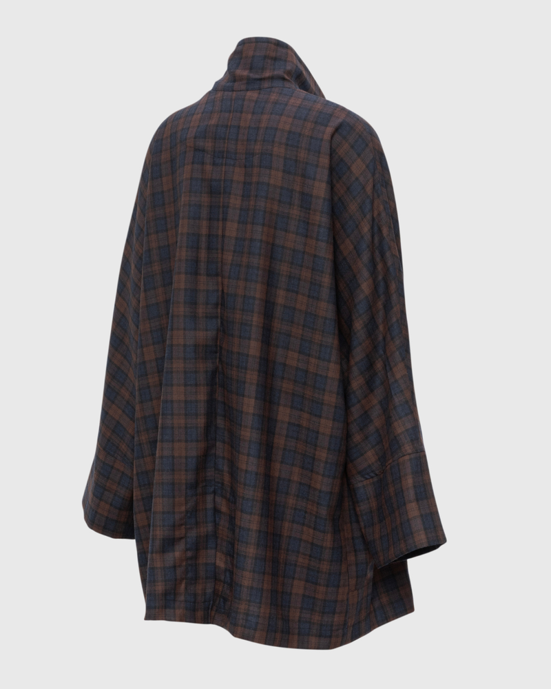 Chaqueta Lana Japo Tartan
