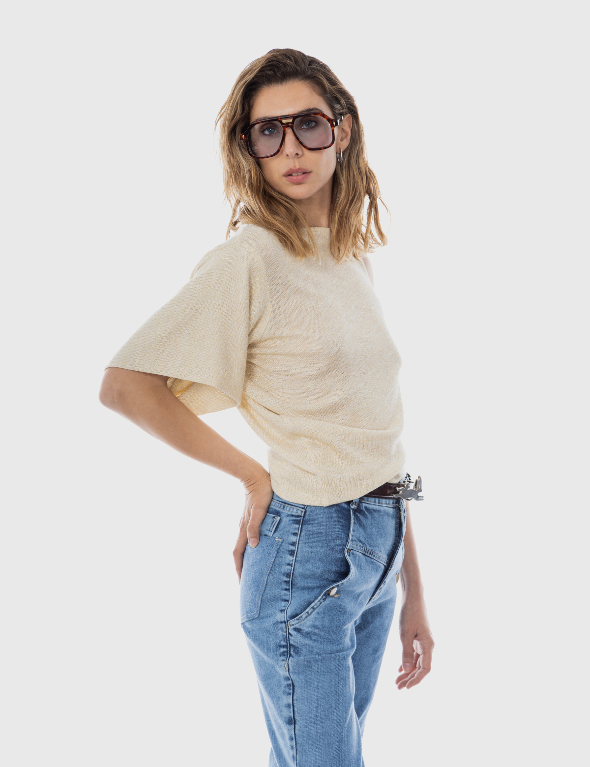 Blusa Irregular Bilbao Oro