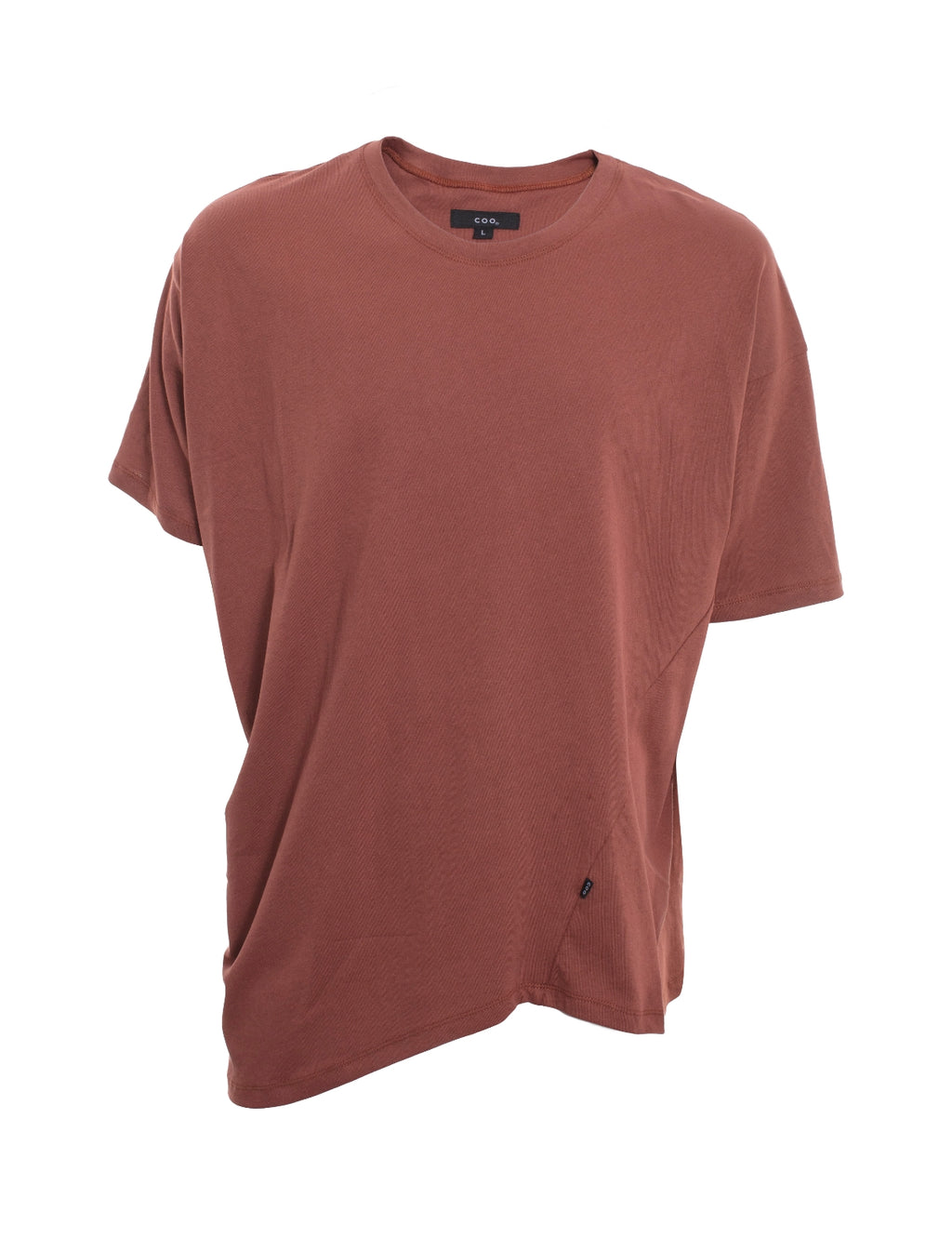 Polera irregular Norton ladrillo