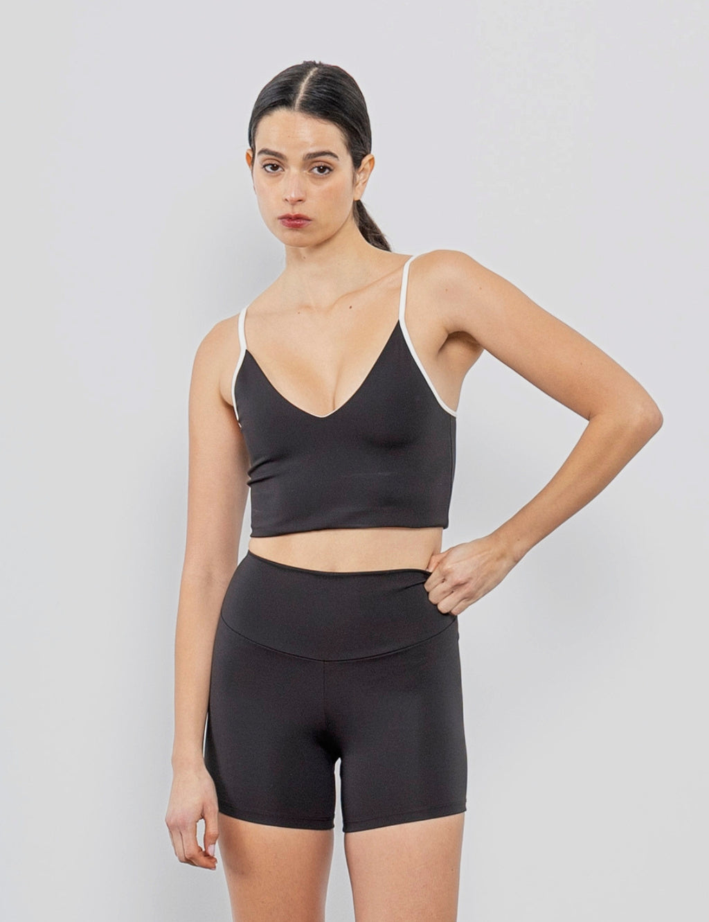Peto Duo Alexia Negro/Crudo