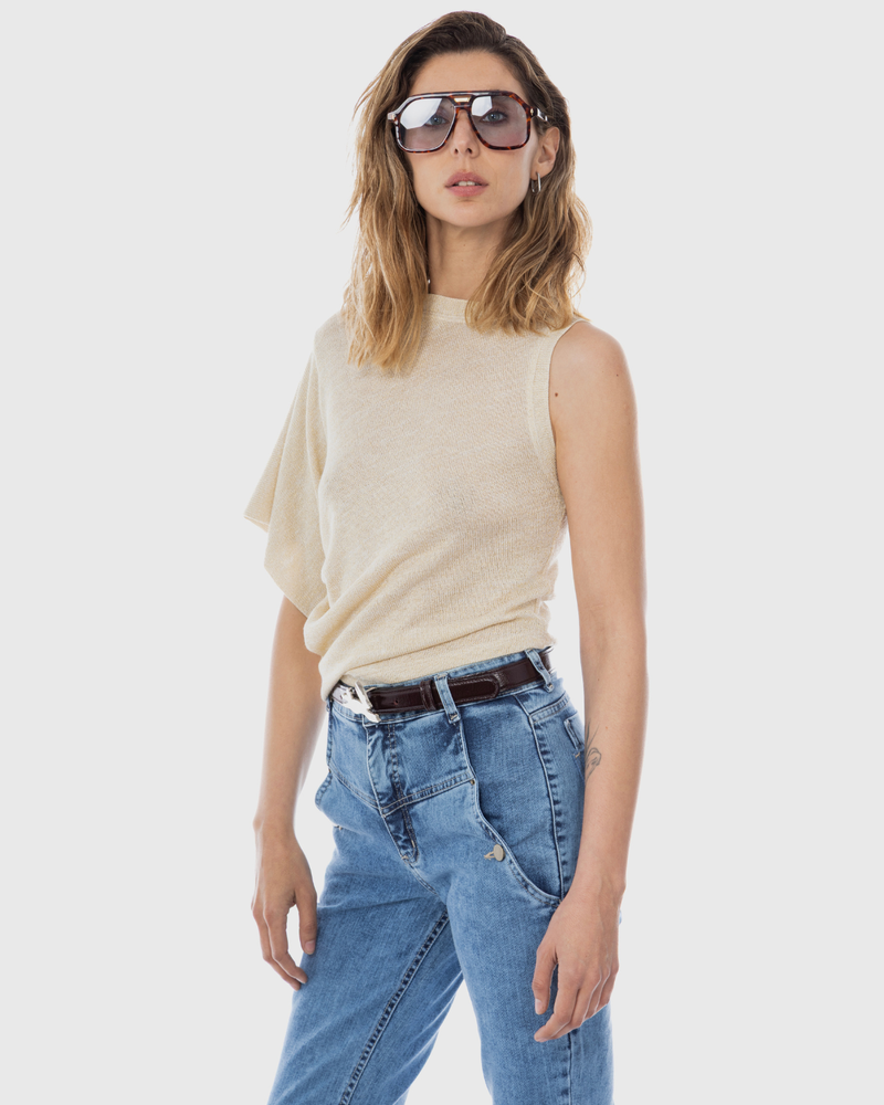 Blusa Irregular Bilbao Oro