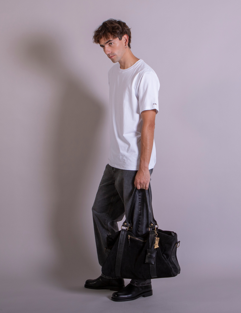 Polera Javier Oversize Blanca