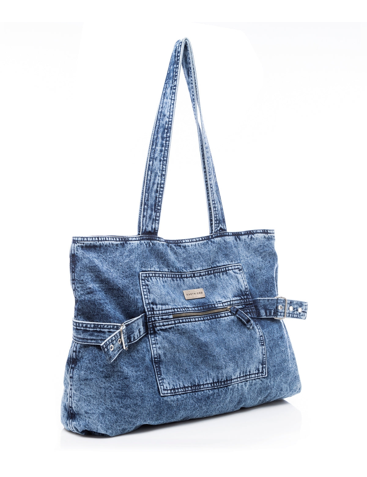 Bolso denim Blondie azul