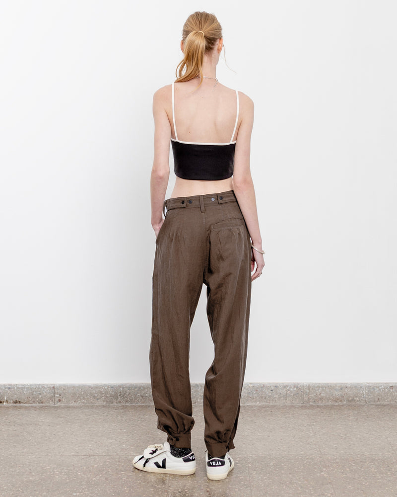 Pantalón Lino Pampa Tabaco