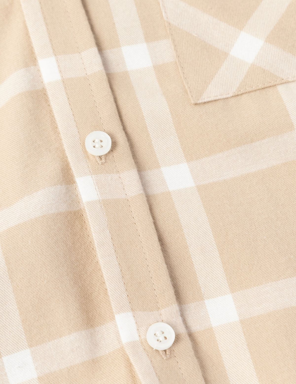 Camisa Escocesa Dandy Beige