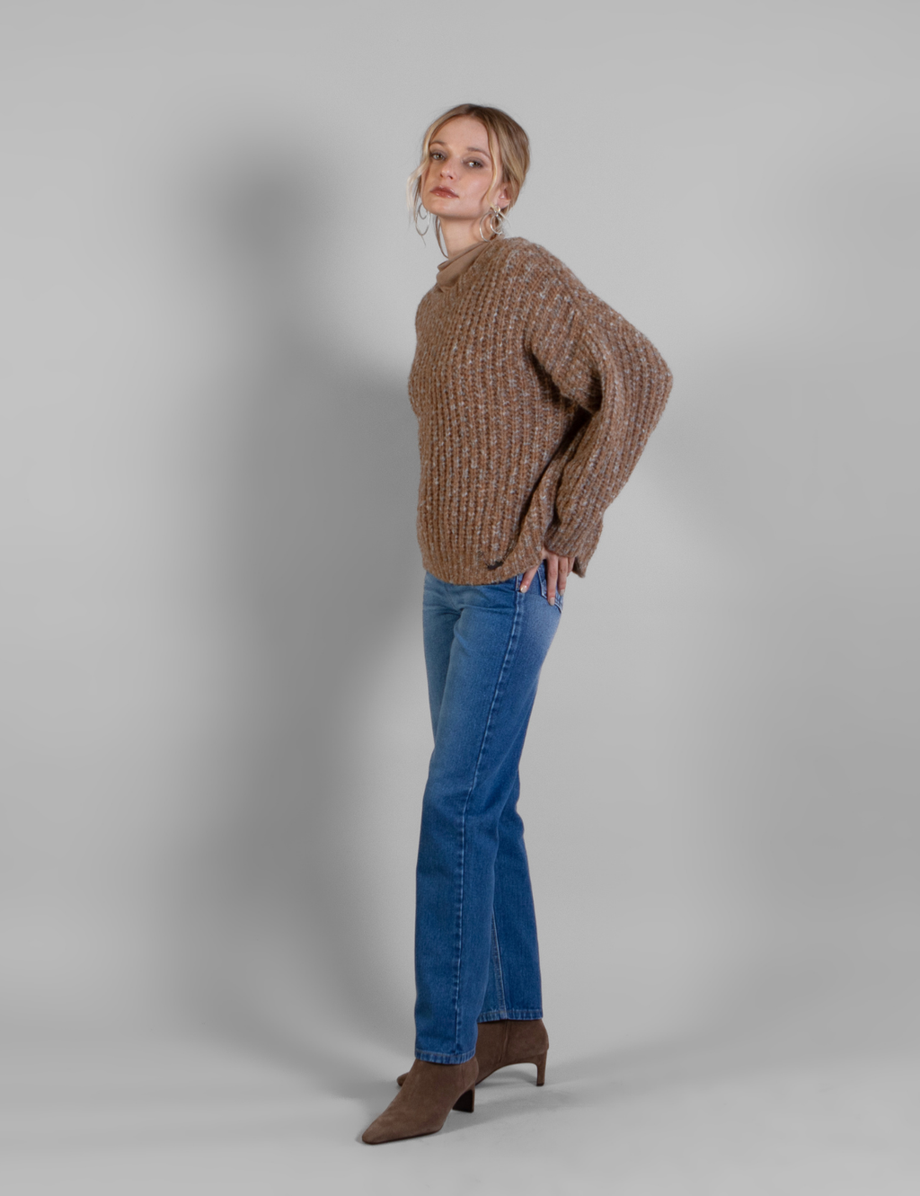 Tejido Andino Camel Jaspe