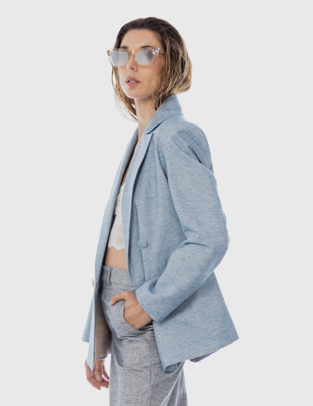 Blazer Orion Celeste