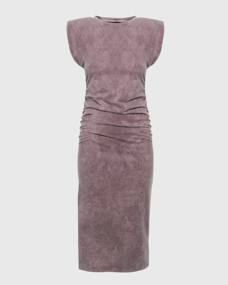 Vestido Algodón Donna Burdeo