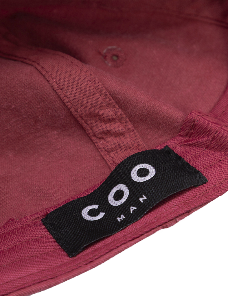 Gorro de Algodón Lenny Rojo Vintage – Bordado Lenny