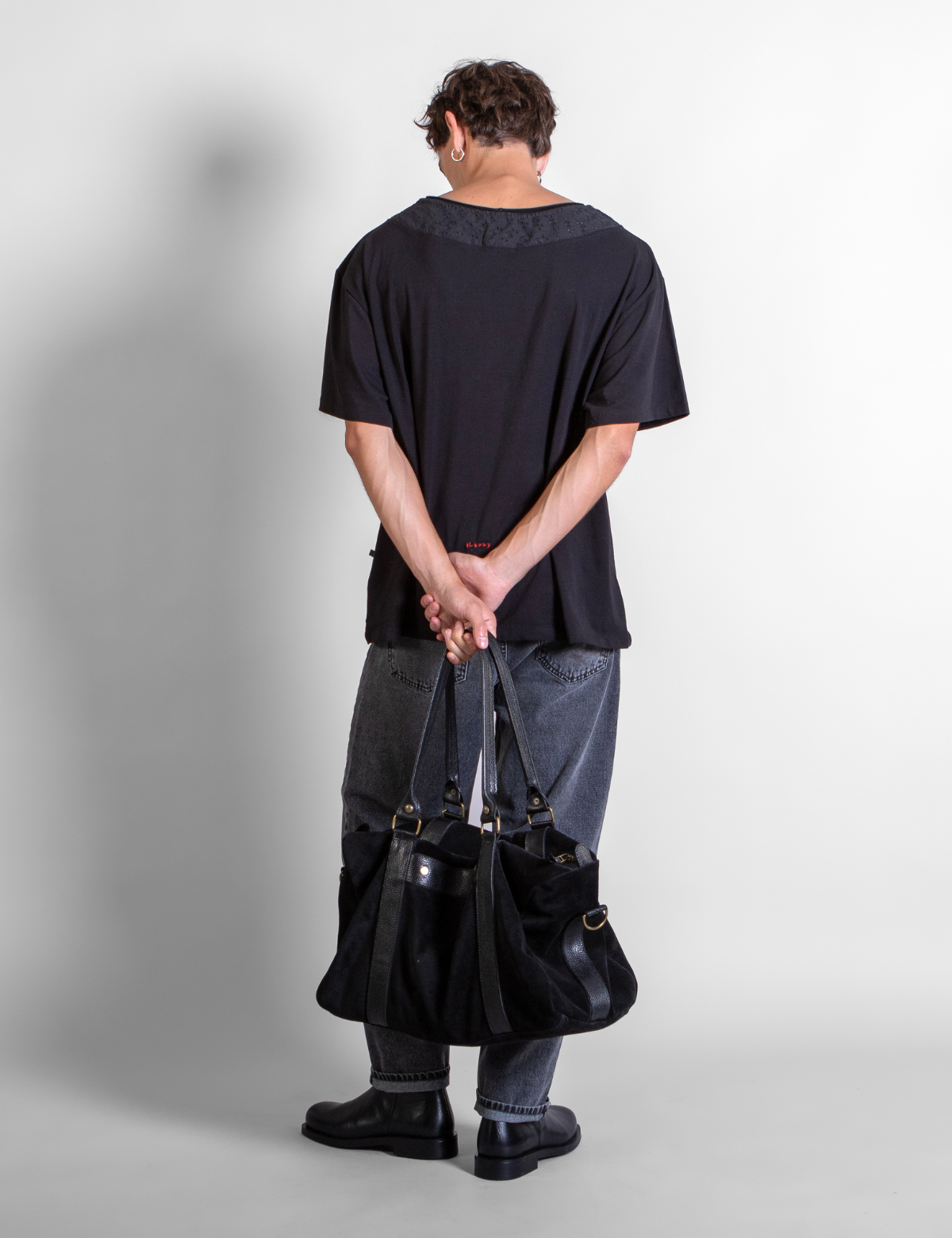 Polera Raíz Lenny Negra