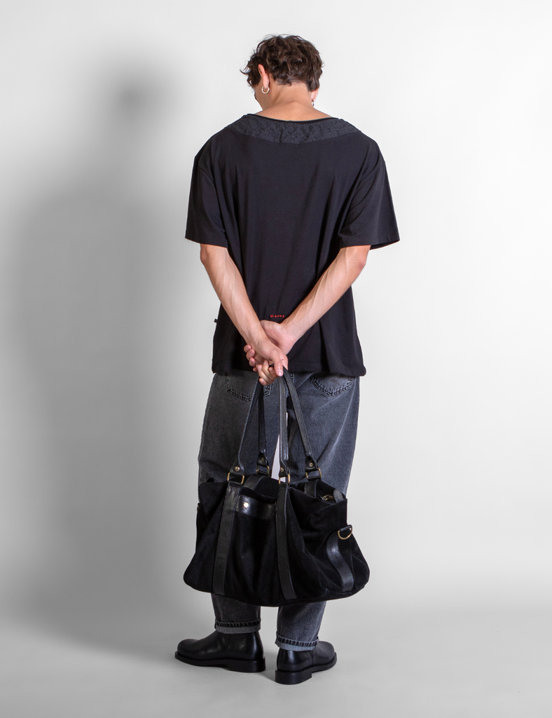Polera Raíz Lenny Negra