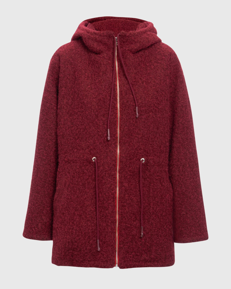 Chaqueta bouclé Abril Burdeo