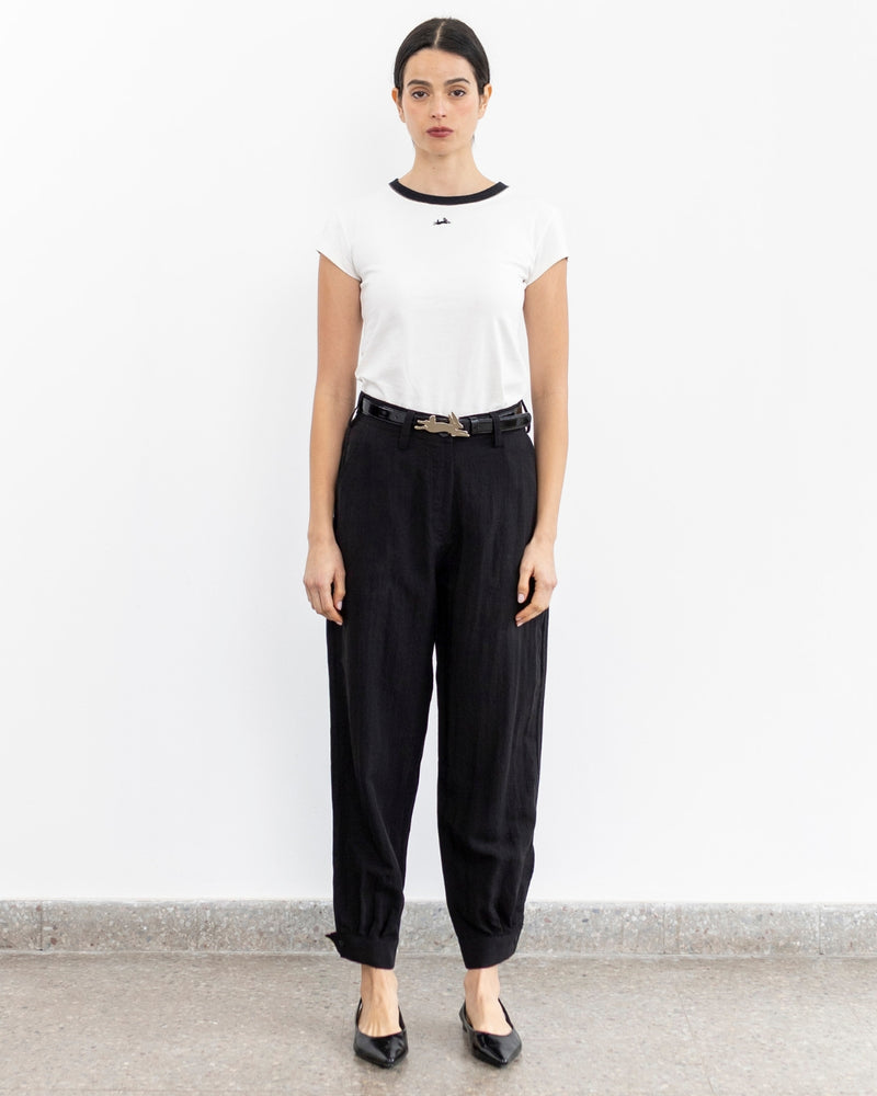 Pantalón Lino Pampa Negro