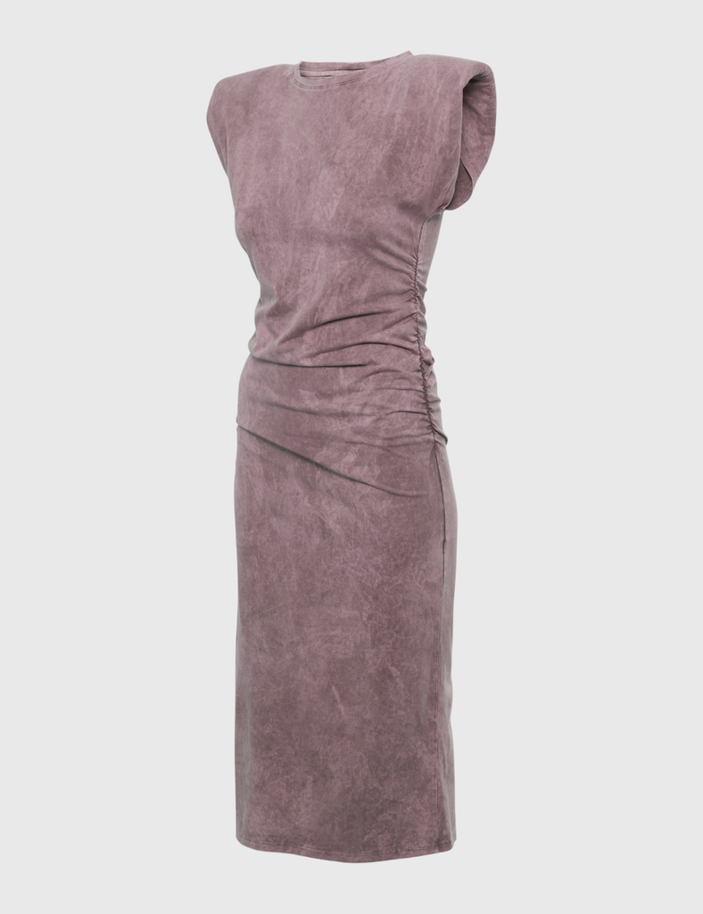 Vestido Algodón Donna Burdeo