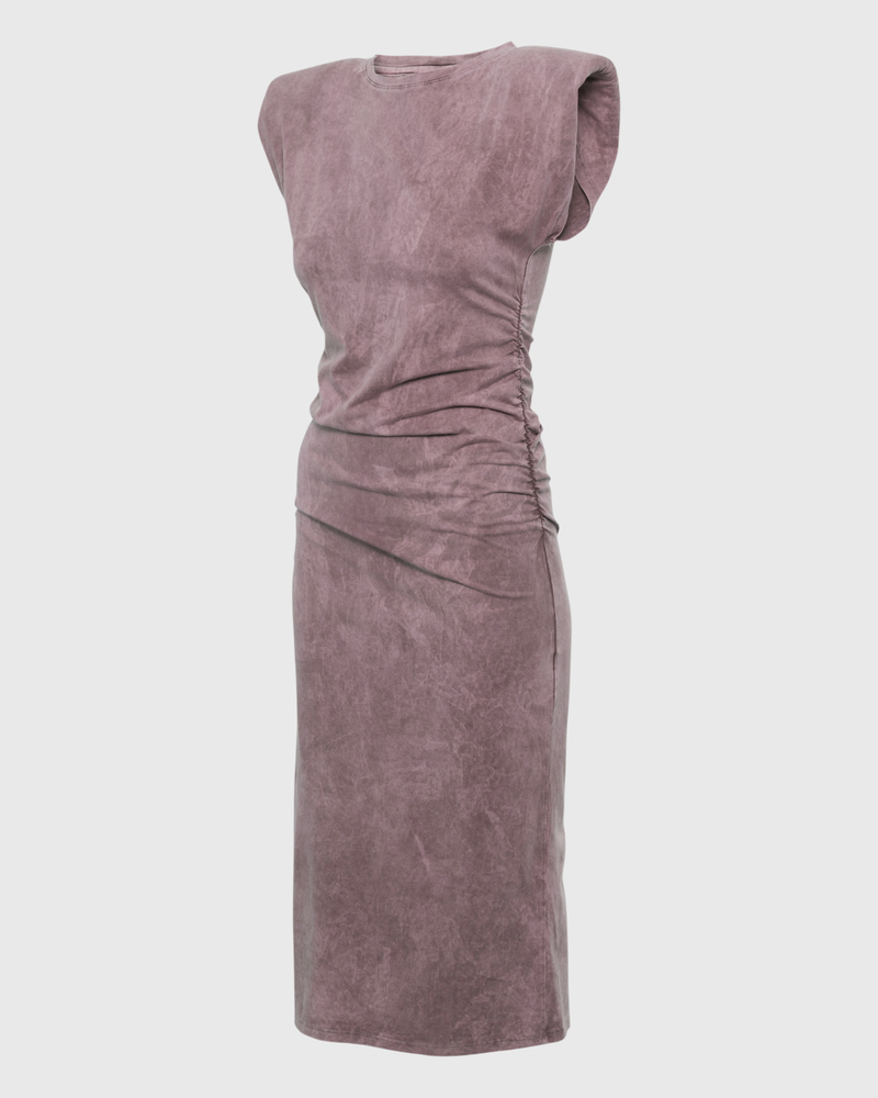 Vestido Algodón Donna Burdeo