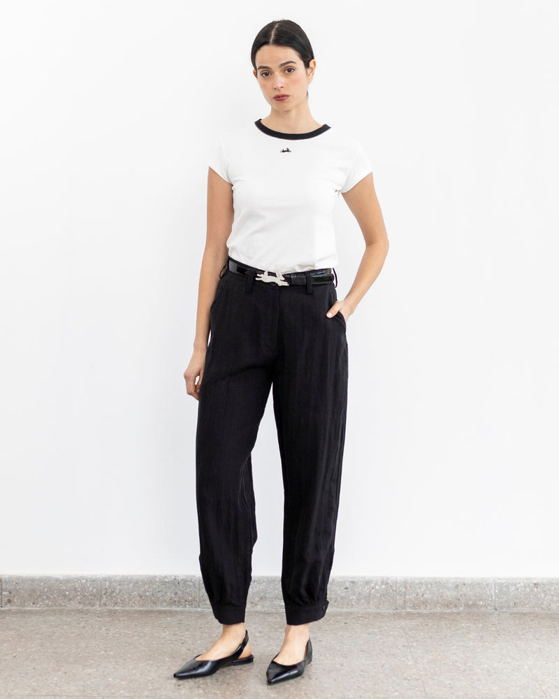 Pantalón Lino Pampa Negro