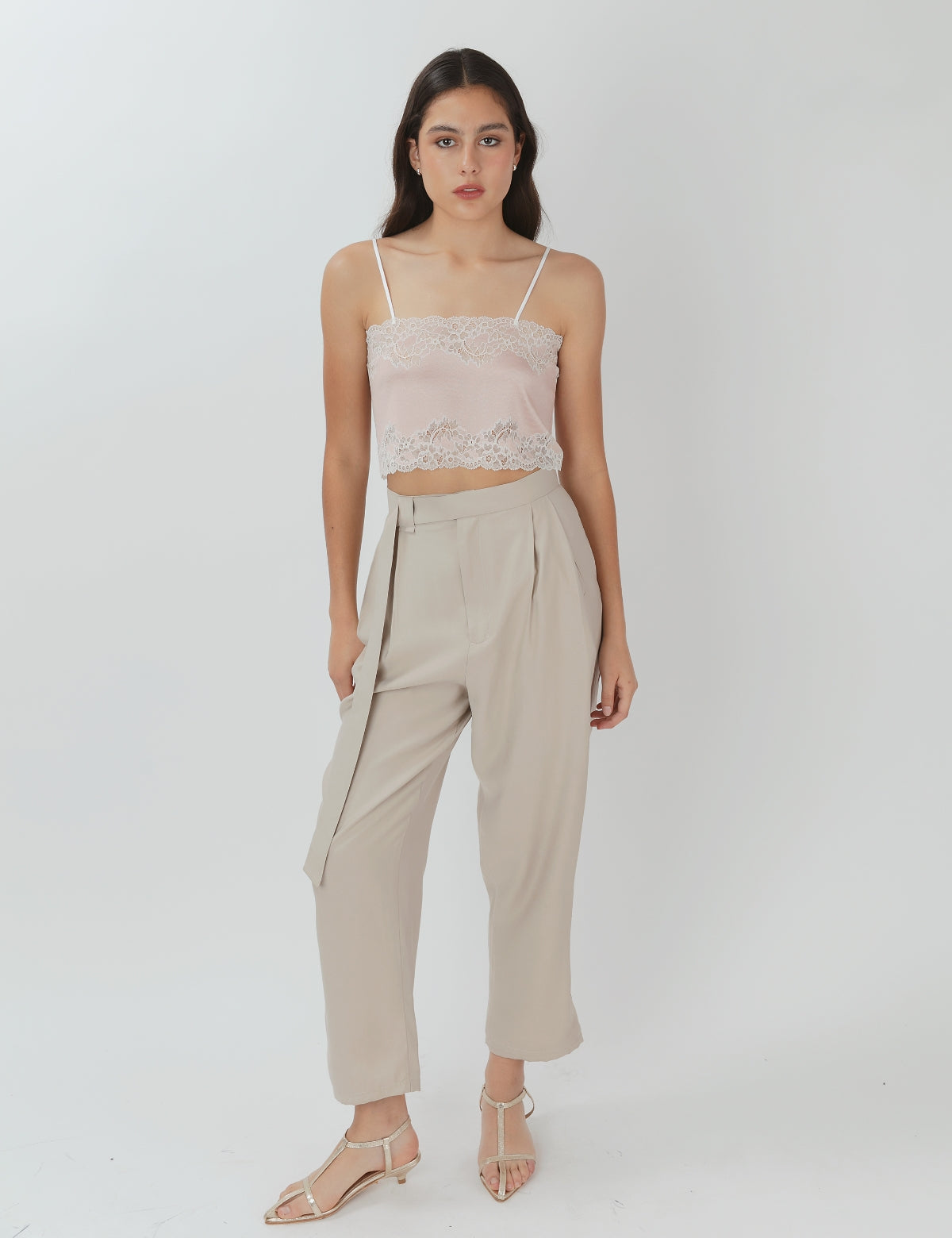 Peto lencería Roux Rosa