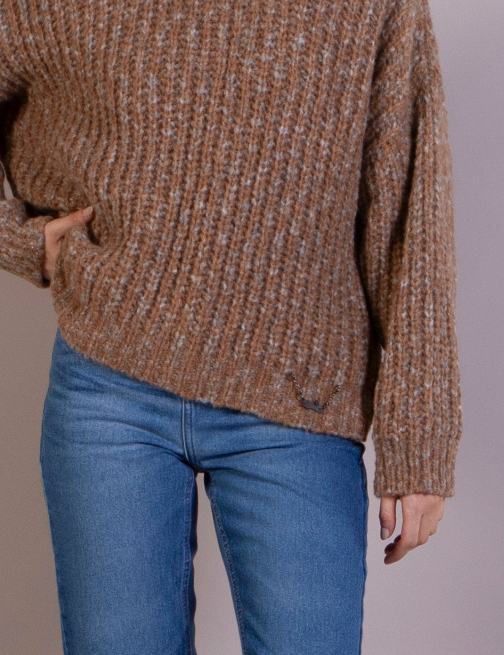 Tejido Andino Camel Jaspe