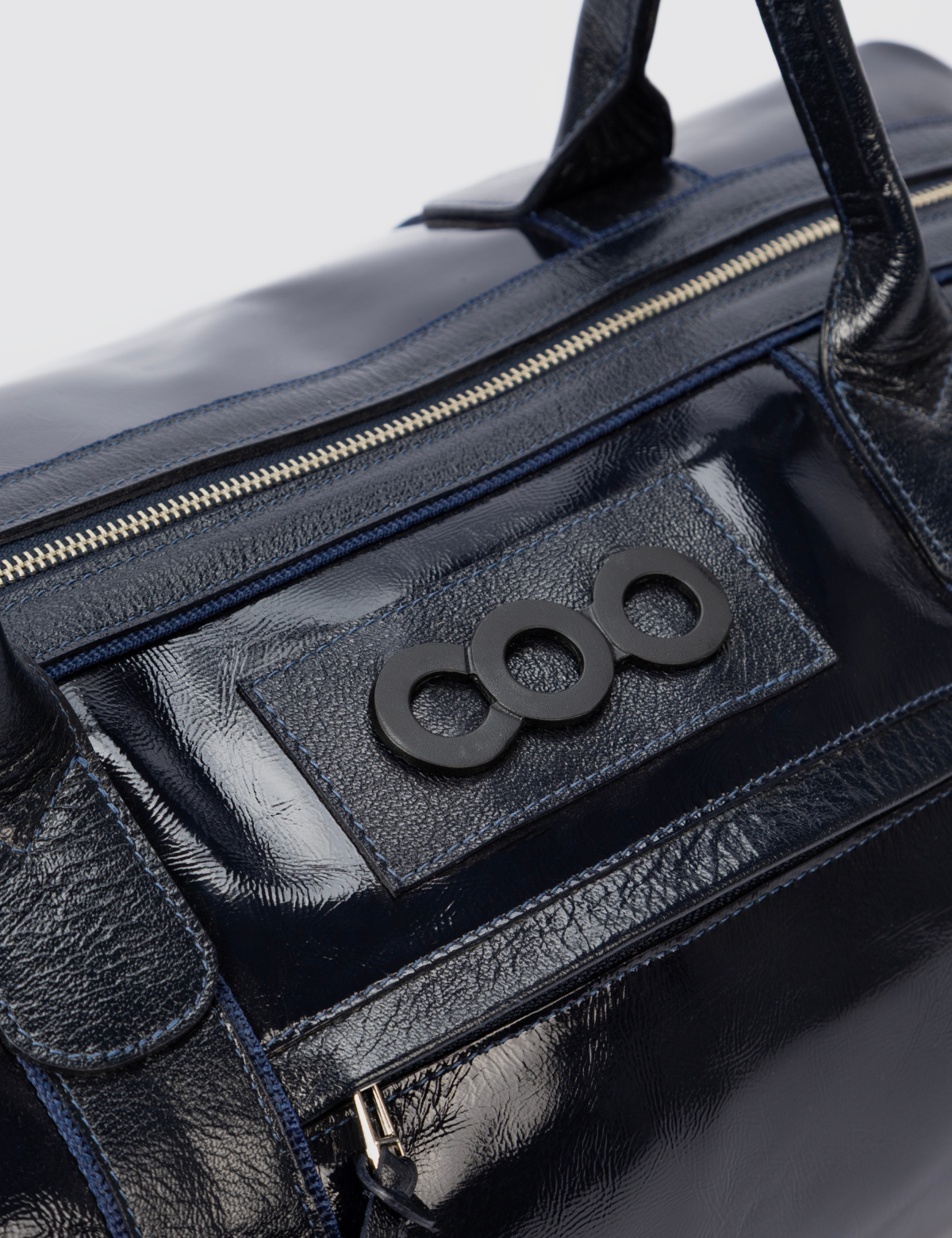 Cartera Diana Charol Marino