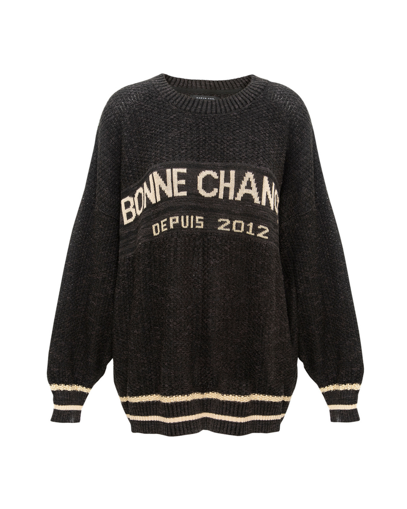 Tejido Bonne Chance negro