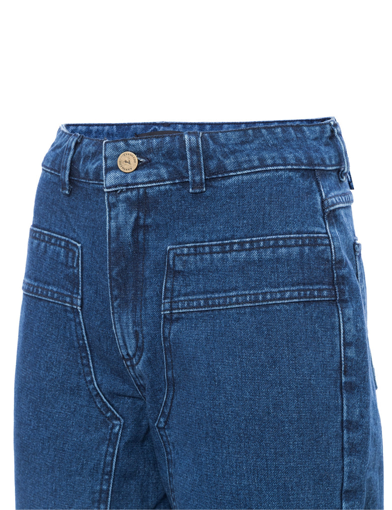 Jeans moms sustentable Patch