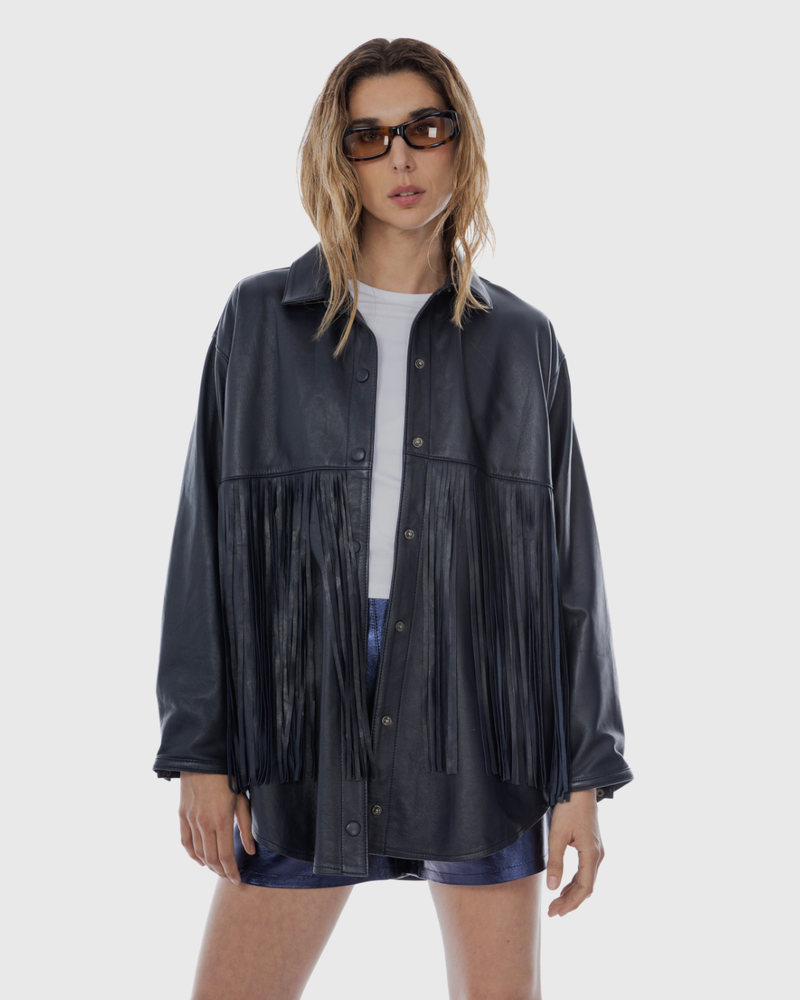 Camisa Flecos Caroline Marino