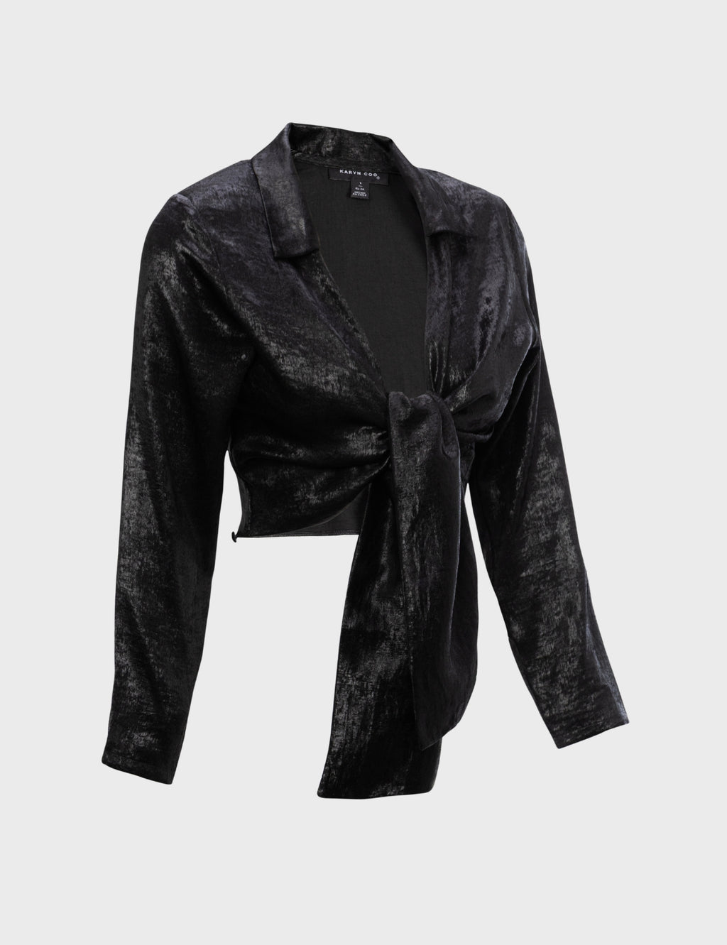 Blusa Cruzada Chandi Negro