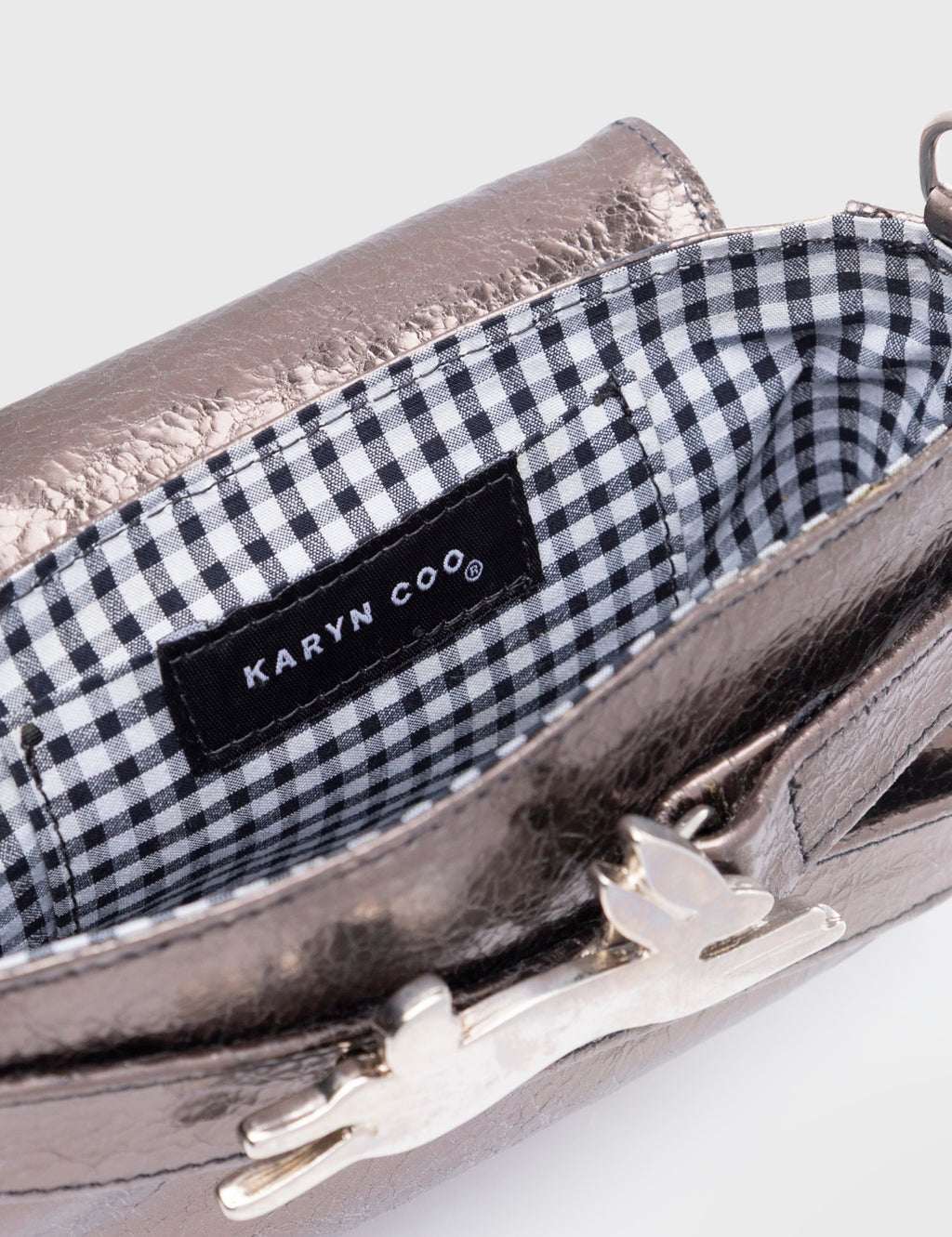 Cartera Filippa Peltre Plata