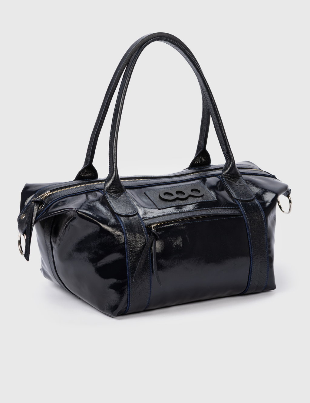 Cartera Diana Charol Marino
