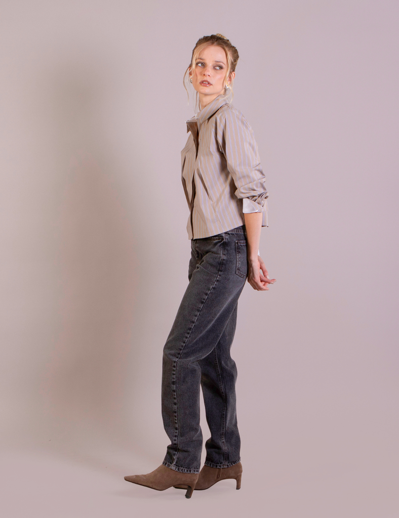 Blusa Midi Xilo Beige