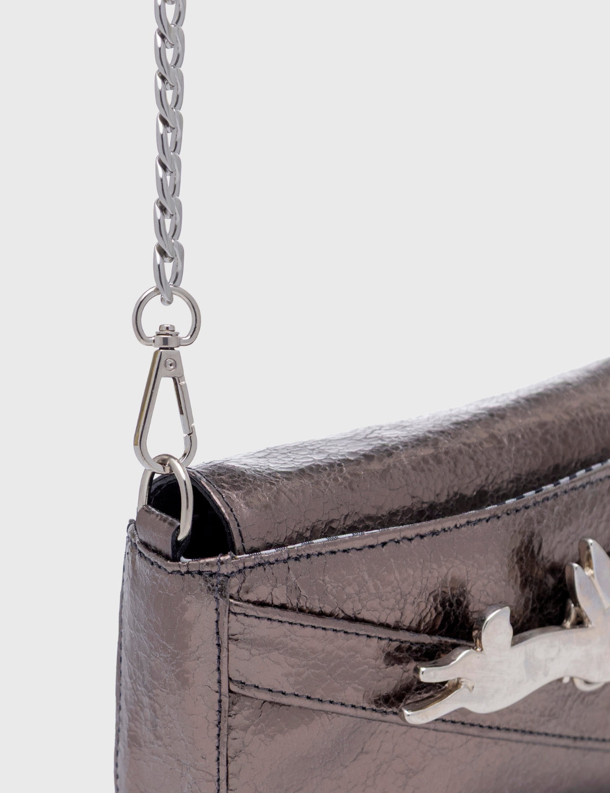 Cartera Filippa Peltre Plata