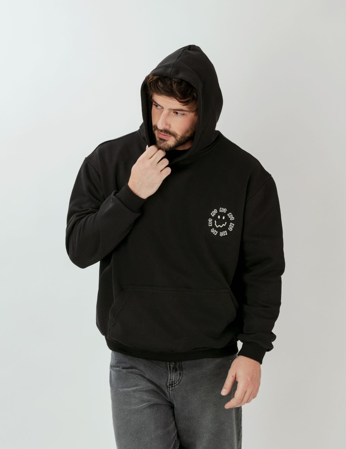 Polerón Tom Derretido Negro