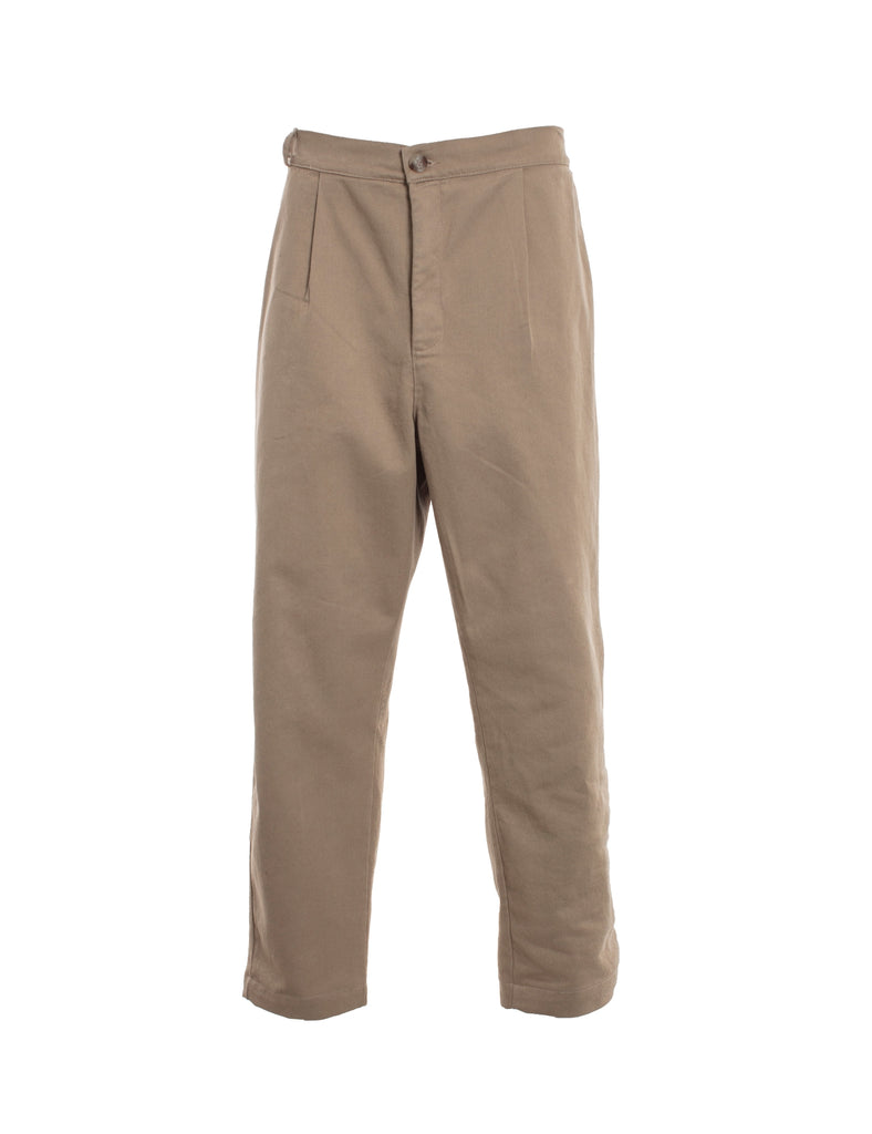 Pantalón gabardina Tijoux camel