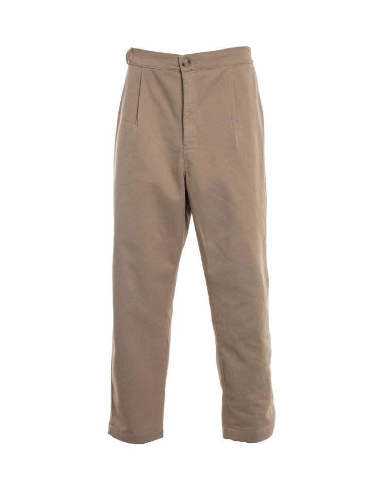Pantalón gabardina Tijoux camel