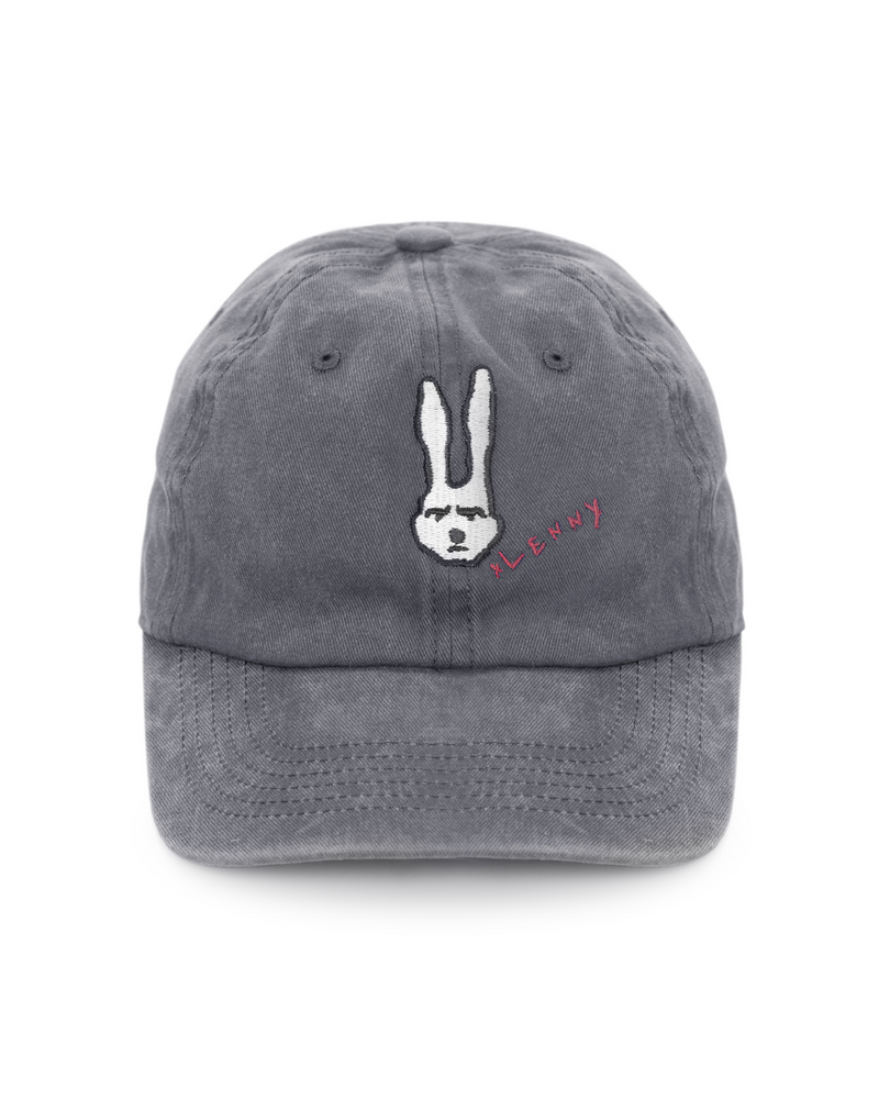 Jockey Lenny de Algodón Gris Carbón – Bordado Vintage