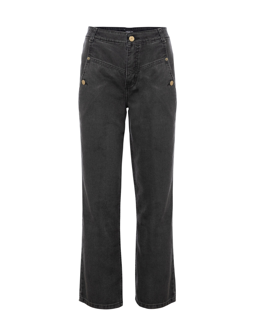 Jeans moms recycled Mandy gris