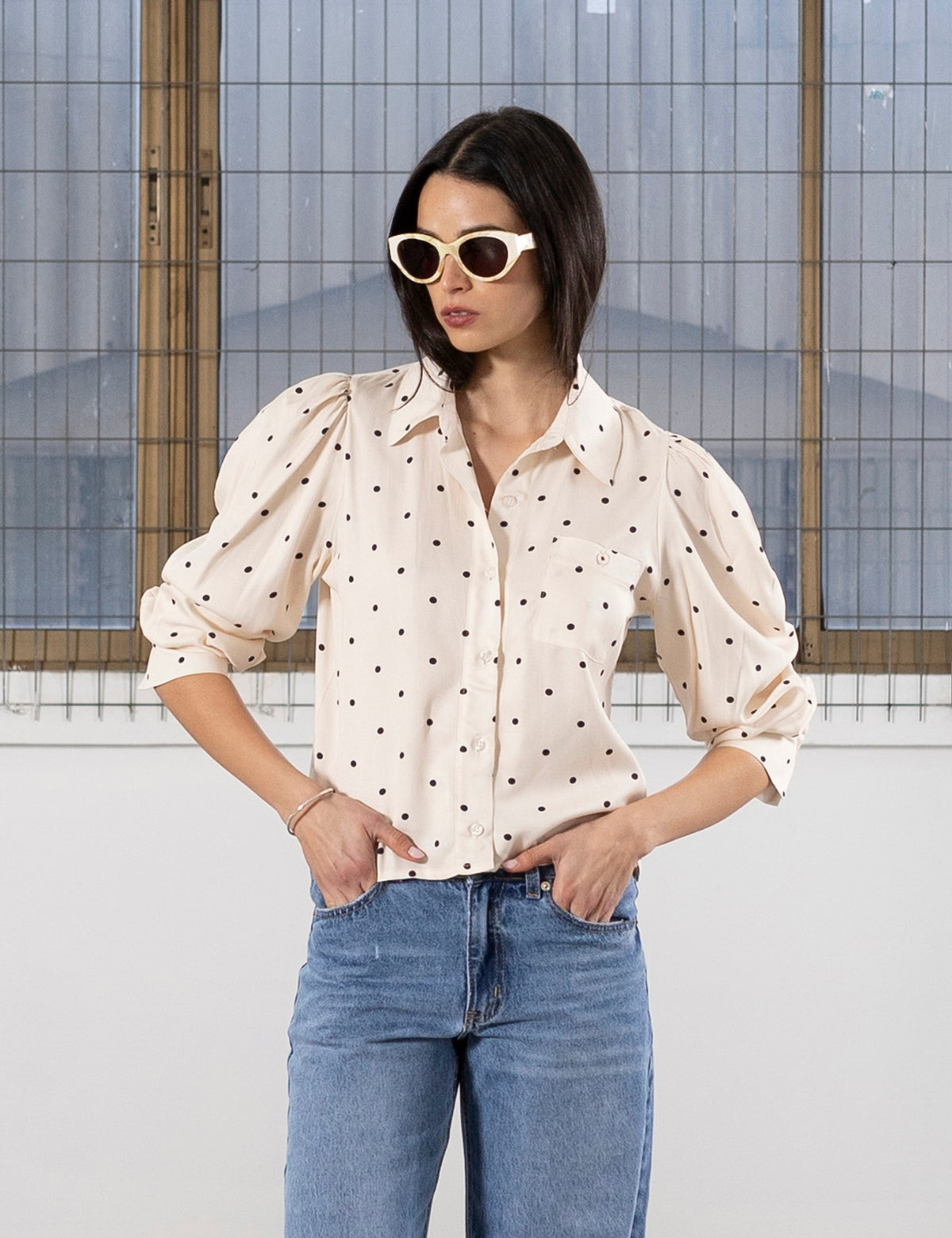 Blusa Lunares Polka