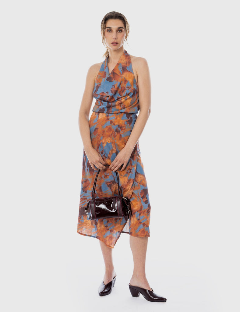 Blusa Drapeada Dominga Fuego