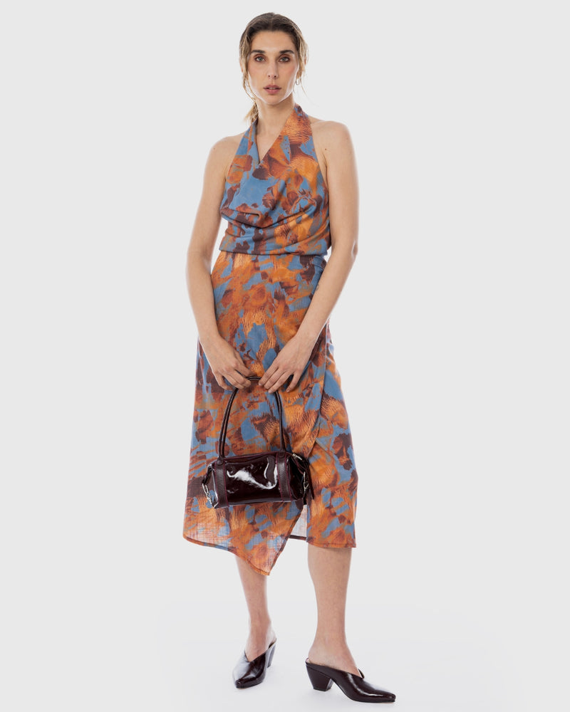 Blusa Drapeada Dominga Fuego