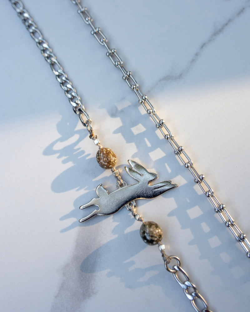 Collar Celular Lapin Inox