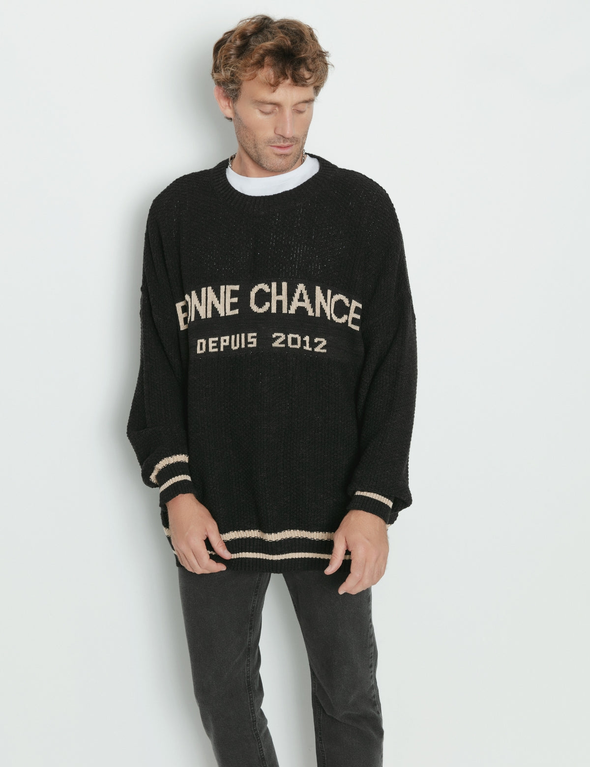 Tejido Coo Bonne Chance negro