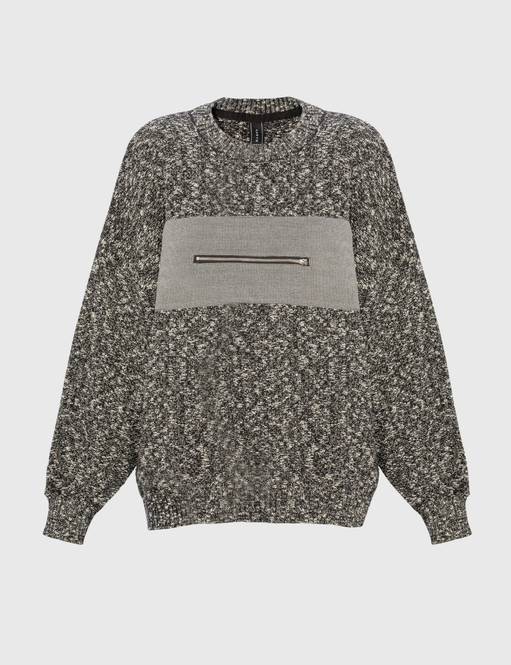 Tejido Zip Gris