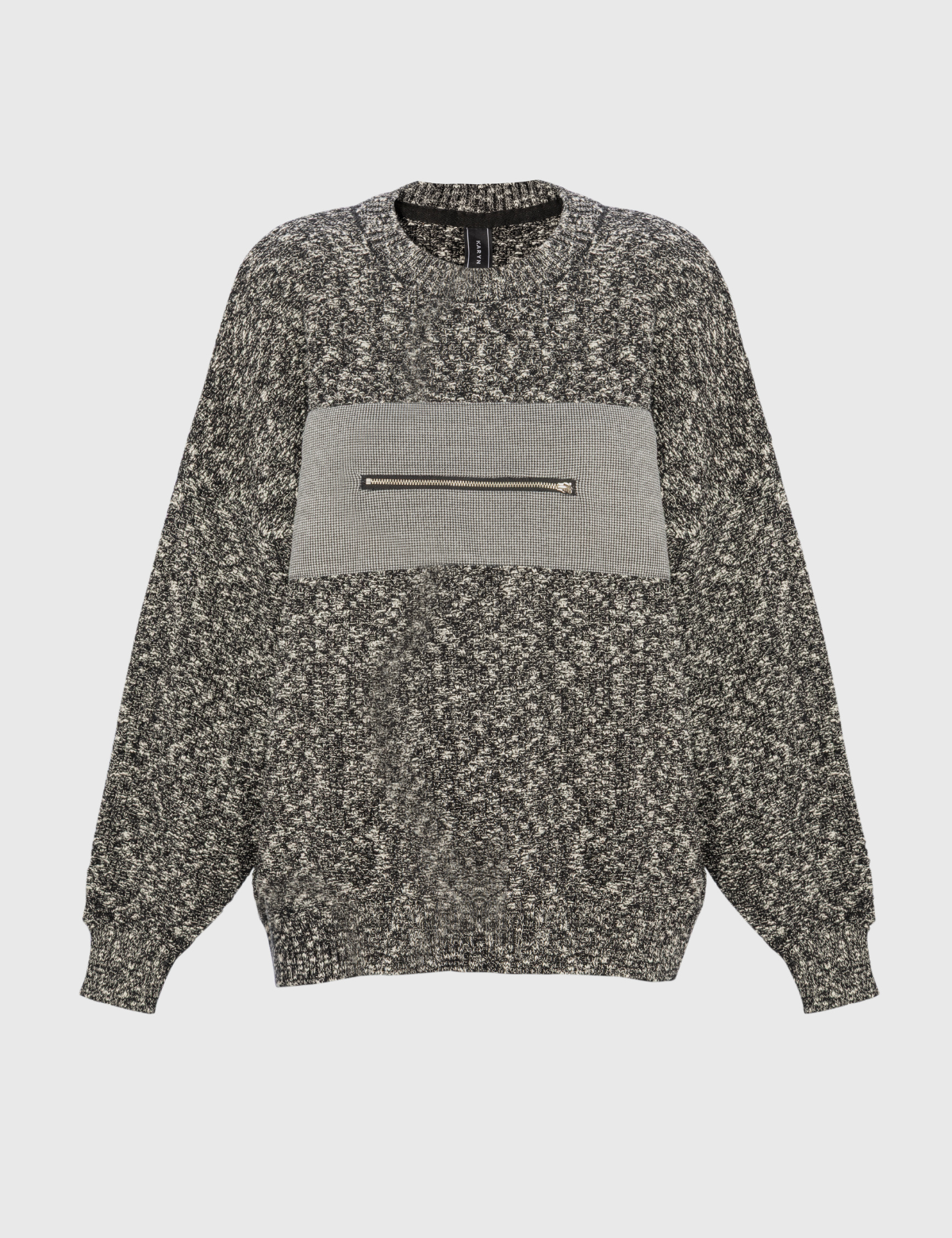 Tejido Zip Gris