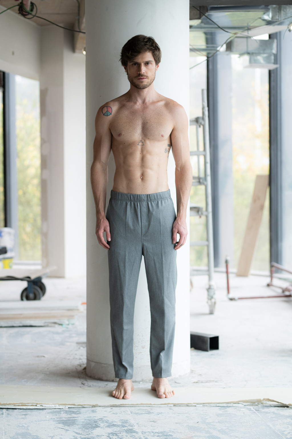 Pantalón sastrero Mario gris