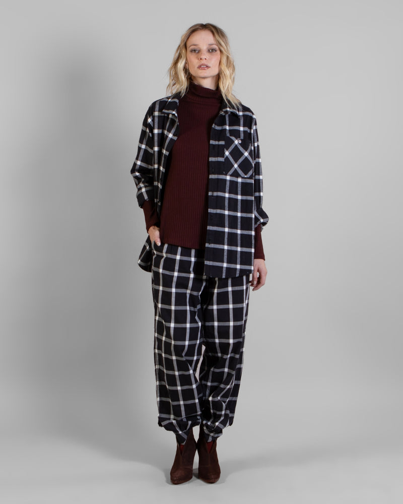 Pantalon Escocés Pampa Negro